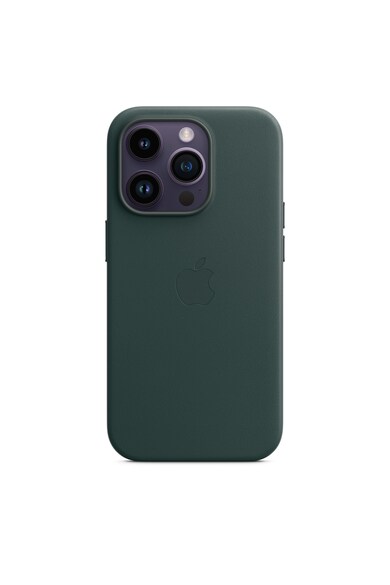 Apple Husa de protectie  Leather Case with MagSafe pentru iPhone 14 Pro, Forest Green Femei