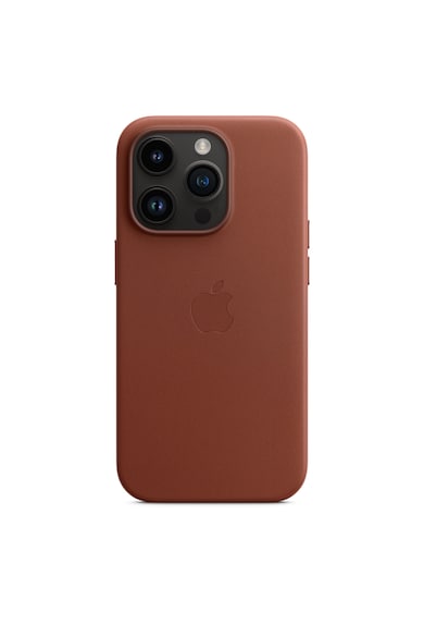 Apple Husa de protectie  Leather Case with MagSafe pentru iPhone 14 Pro, Umber Femei