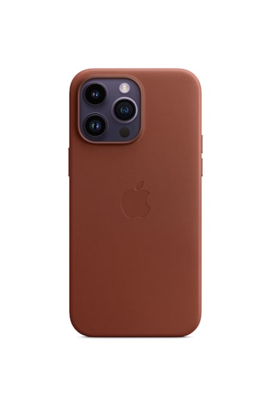 Apple Husa de protectie  Leather Case with MagSafe pentru iPhone 14 Pro Max, Umber Femei