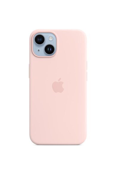 Apple Husa de protectie  Silicone Case with MagSafe pentru iPhone 14, Chalk Pink Femei