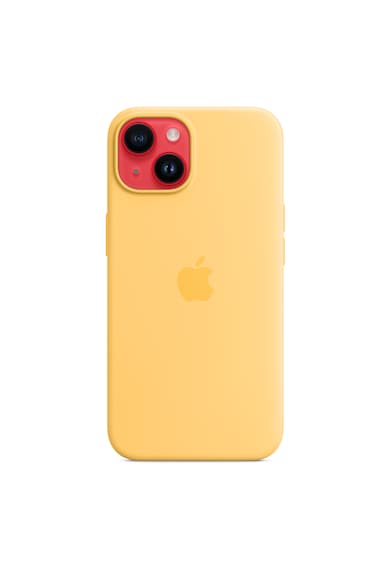 Apple Husa de protectie  Silicone Case with MagSafe pentru iPhone 14, Sunglow Femei