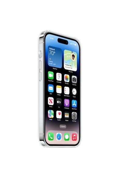 Apple Husa de protectie  Clear Case with MagSafe pentru iPhone 14 Pro, Transparent Femei