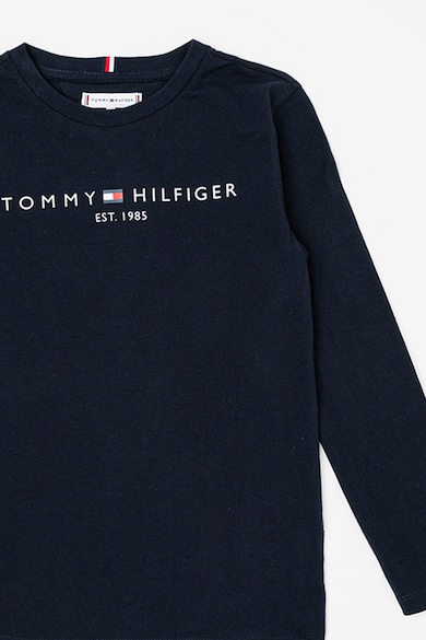 Tommy Hilfiger Bluza de bumbac organic cu imprimeu logo Baieti