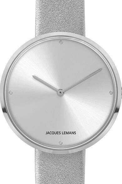 Jacques Lemans Часовник Minimalist с кожена каишка Жени