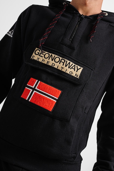 Geo Norway Худи Gymclass с връзка и бродирано лого Мъже