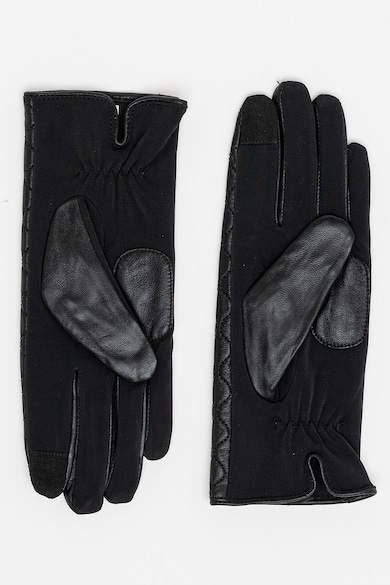 Barts Капитонирани ръкавици Hague с кожа Жени