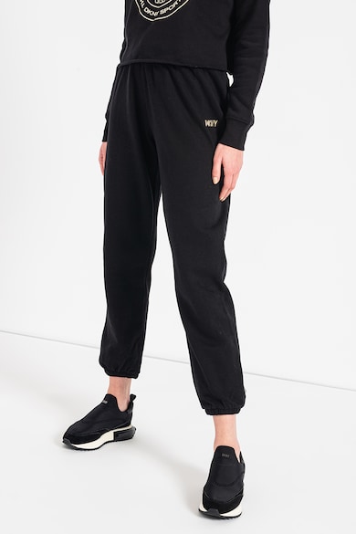 DKNY Pantaloni cu snur de ajustare in talie pentru antrenament Femei