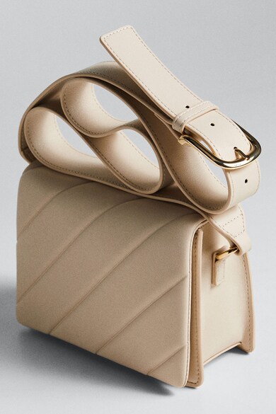 Mango Капитонирана чанта Mies от еко кожа Жени
