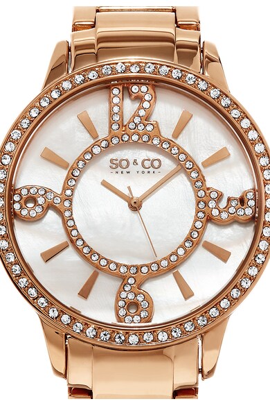 SO&CO New York Часовник Madison с кристали Жени