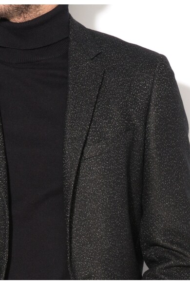 NEW LOOK Sacou negru cu model pestrit Barbati