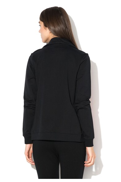 Only Play Bluza sport neagra cu fermoar Olivia Femei