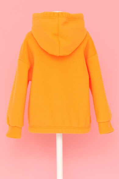 Agatha Ruiz de la Prada Hanorac din material fleece cu aplicatii in forma de inima Fete