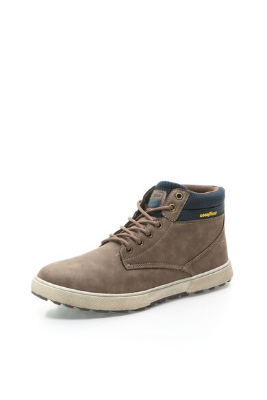 Goodyear Pantofi casual maro cu bleumarin cu siret Barbati