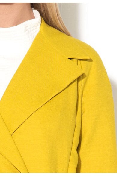 Closet LONDON Яркожълто палто с двуредно закопчаване Жени