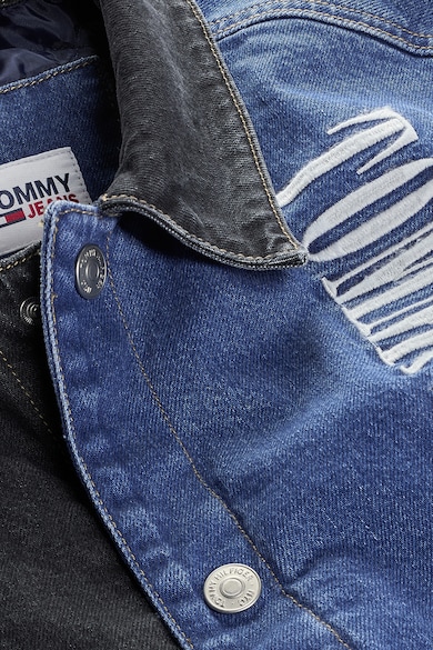 Tommy Jeans Colorblock dizájnos farmerdzseki férfi