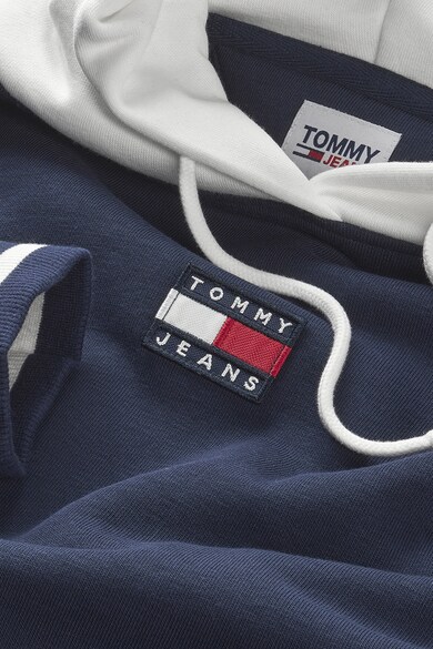 Tommy Jeans Hanorac relaxed fit din amestec de bumbac organic cu aplicatie logo Femei