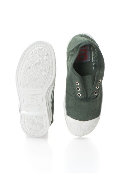 Bensimon Tenisi slip-on verde inchis Baieti