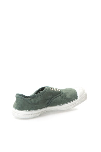 Bensimon Tenisi slip-on verde inchis Baieti