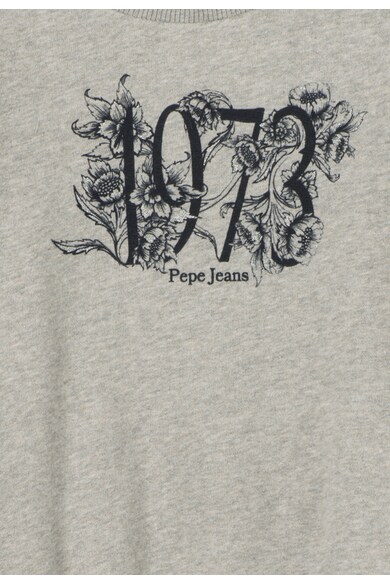 Pepe Jeans London Bluza sport gri melange Alma Fete