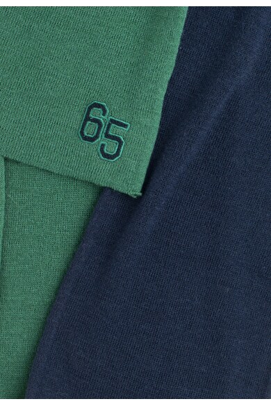 United Colors of Benetton Fular bleumarin cu verde tricotat Baieti