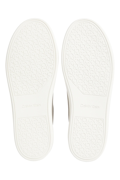 CALVIN KLEIN Pantofi sport din piele cu aspect texturat Barbati