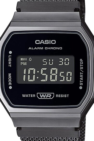 Casio Ceas unisex de otel inoxidabil cu o bratara cu model plasa Femei