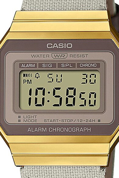 Casio Унисекс дигитален часовник с текстилна каишка Мъже