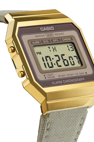 Casio Унисекс дигитален часовник с текстилна каишка Мъже