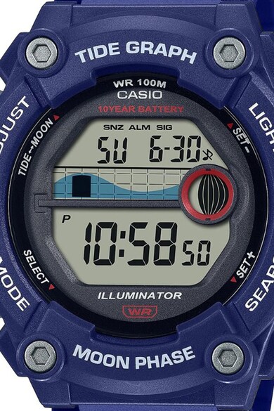 Casio Ceas digital cu o curea de plastic Barbati