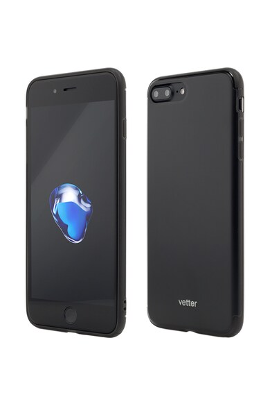 Vetter Husa de protectie  Clip-On Hybrid Slim Series pentru iPhone 8 Plus / iPhone 7 Plus, Black Femei
