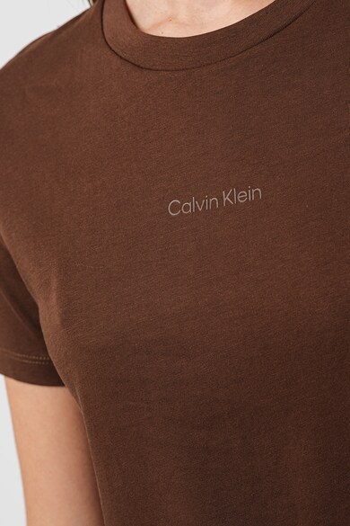 CALVIN KLEIN Tricou regular fit din amestec de bumbac organic Femei