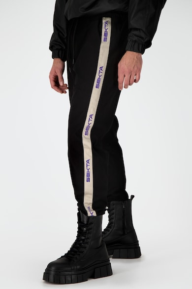 SEKTA Спортен панталон със скосен крачол и лого Мъже