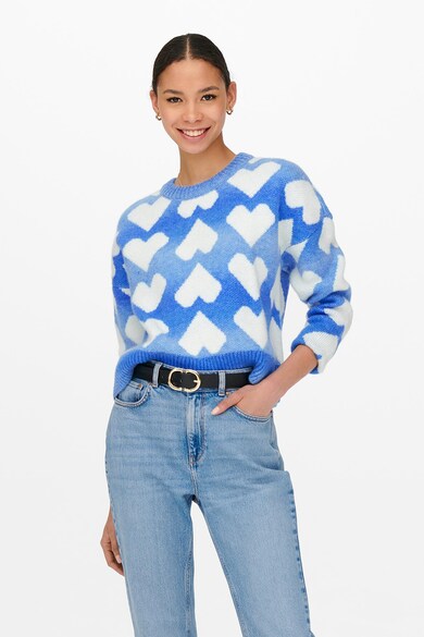 Model Cu Inimi Pulover cu model cu inimi Only (15259434-SUPER-SONIC) | Fashion Days