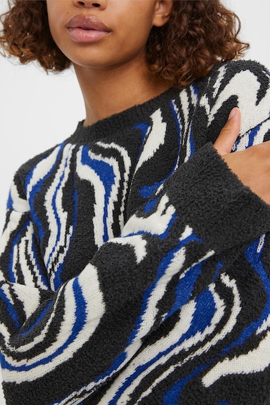 Vero Moda Къс пуловер с фигурален десен Жени