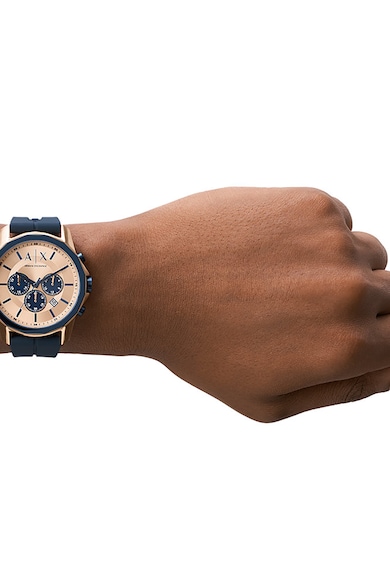 ARMANI EXCHANGE Двуцветен часовник с хронограф Мъже