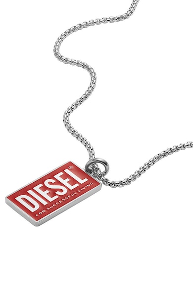 Diesel Rozsdamentes acél nyaklánc logós medállal férfi