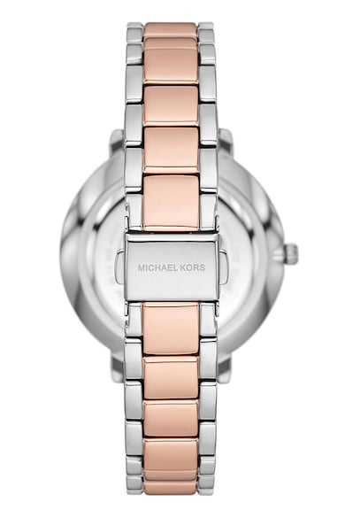 Michael Kors Двуцветен часовник с кристали и релеф Жени