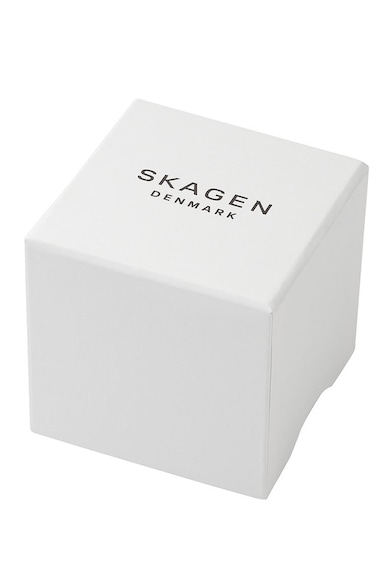 Skagen Ceas quartz cu o curea de piele ecologica Femei