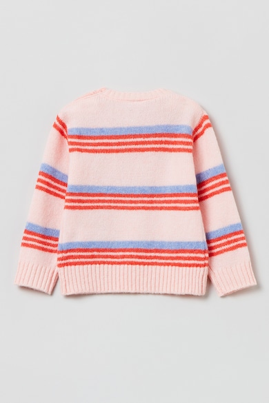 OVS Раиран пуловер с овално деколте Момичета