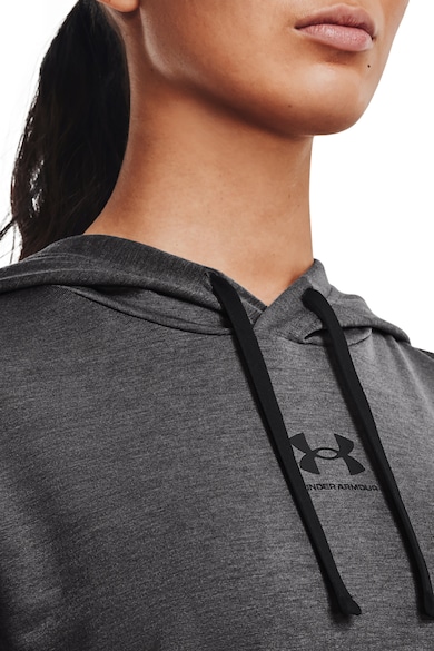 Under Armour Rival húzózsinóros sportpulóver kapucnival női