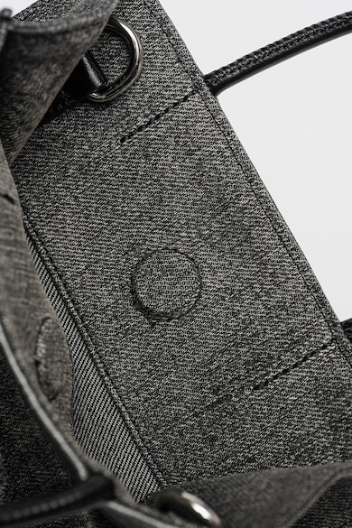 Diesel Geanta tote unisex din denim cu logo Femei