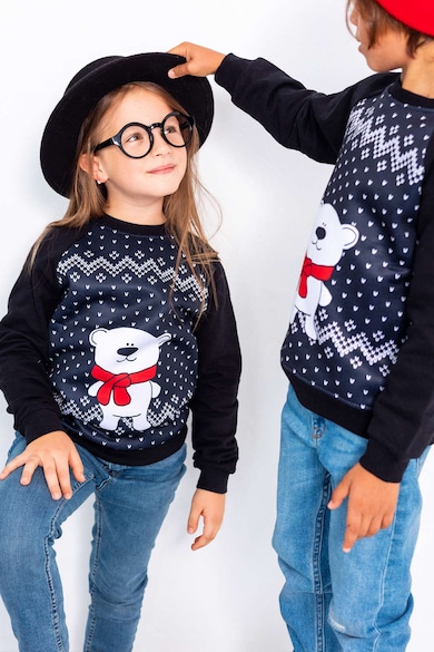 FAMILYSTA® Пуловер с ръкави реглан Момичета