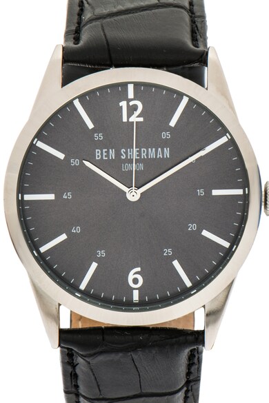 Ben Sherman Ceas cu o curea de piele Barbati