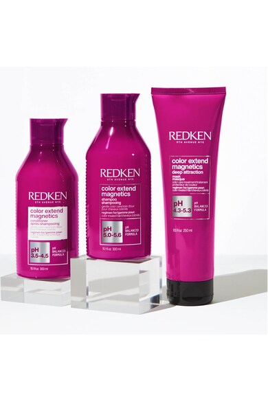 Redken Set pentru ingrijirea delicata a parului vopsit  Magnetics: Sampon, 300 ml + Masca, 250 ml + Balsam, 50 ml Femei