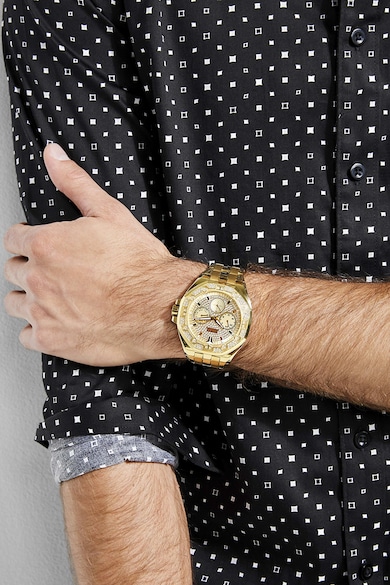 GUESS Мултифункционален часовник с кристали Мъже