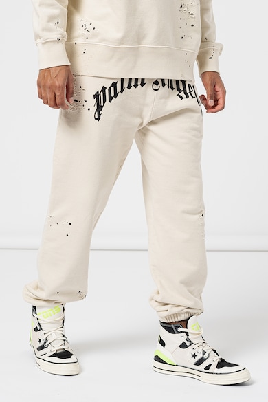 PALM ANGELS Памучен спортен панталон със свободна кройка Мъже