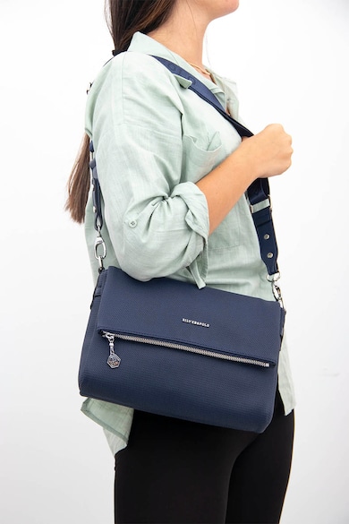 Silver&Polo Texturált táska állítható keresztpánttal női