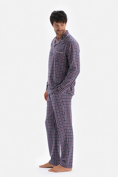 DAGI Памучна карирана пижама Мъже