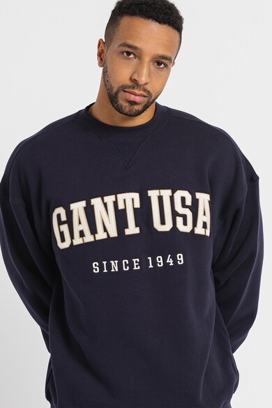 Gant Bluza sport relaxed fit cu logo brodat USA Barbati