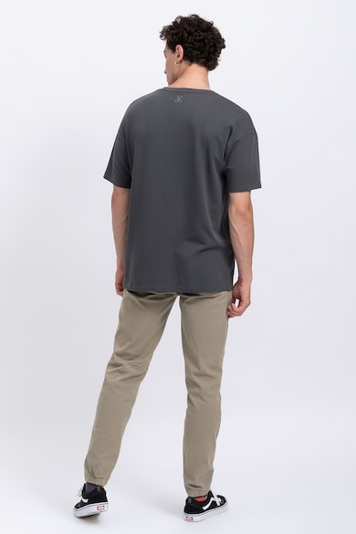 KAFT Унисекс тениска Plabo с абстрактна шарка Мъже